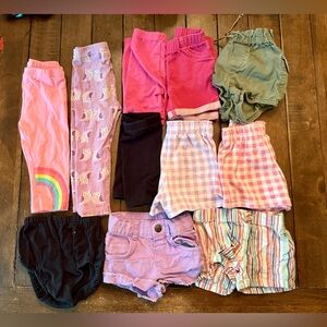 2T girls shorts bundle